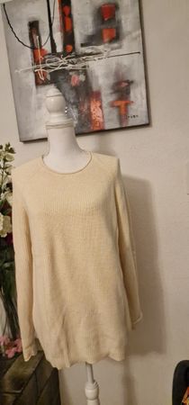 Gerry Weber Strickpullover, creme, Grösse 40, Top Zustand!