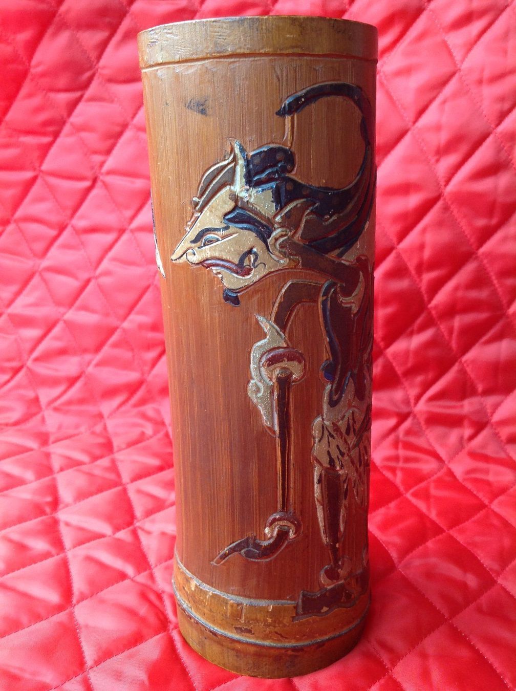 Vase & Récipients: Bambus, Vase/Behälter 20.Jh. – D'occasion à Oberohringen par nichtmehrneu