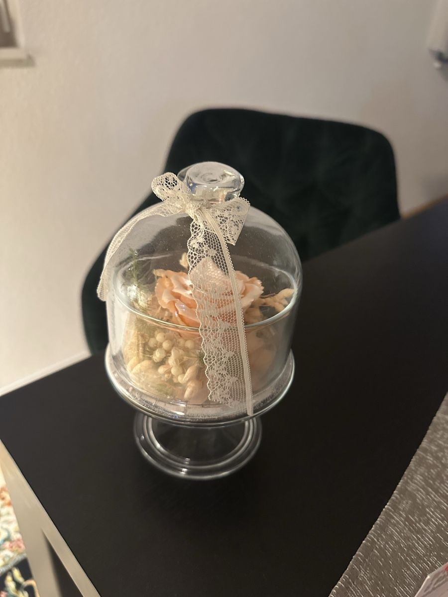 Tutte le decorazioni: Vase Glasglocke getrocknete Rose – Nuovo (secondo la descrizione) da Luzern venduto da ariazalea
