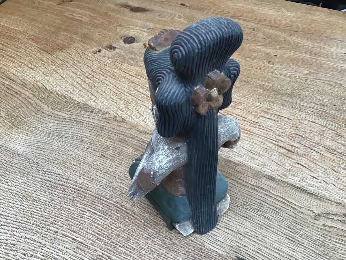 Statuette: Zwei Holzfiguren, Asien – Usato da Rodersdorf venduto da trueegg 4