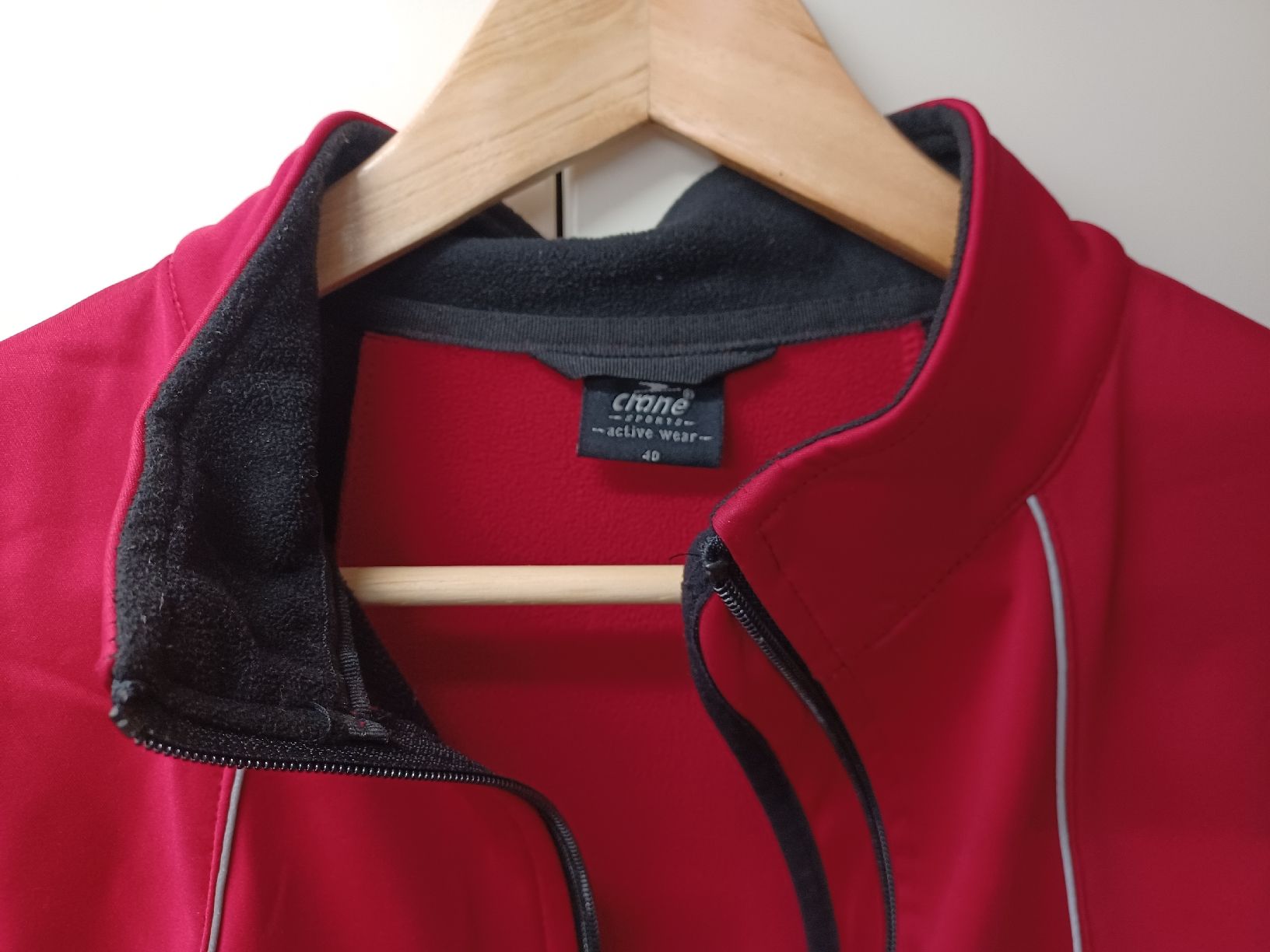 Giacche: Crane Softshell Jacke, Gr. 40, rot – Usato da Henggart venduto da chleeblaettli4 1