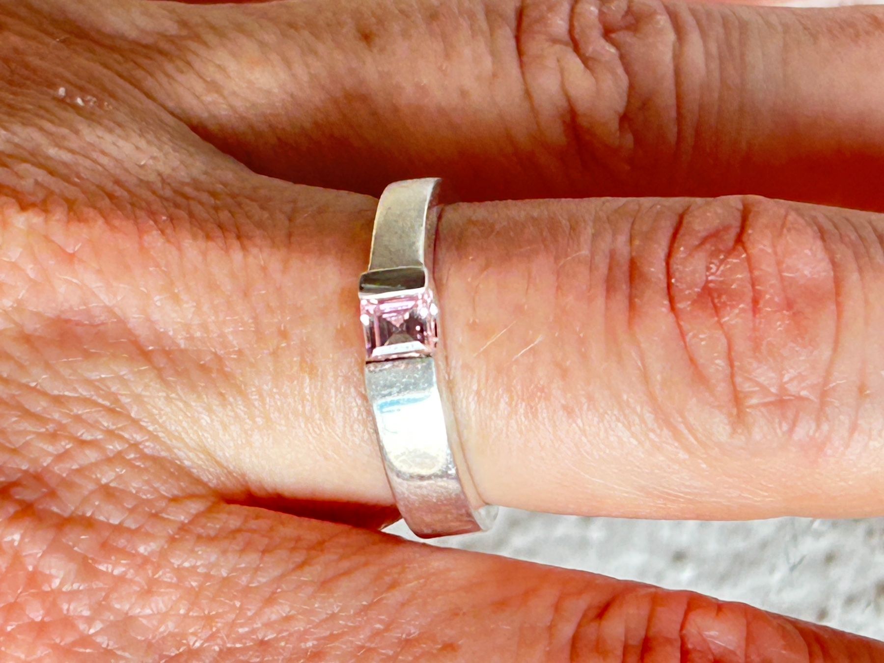 Bagues: Silberring ROSA STEIN – D'occasion à Laufen par Bellavitaboom 5