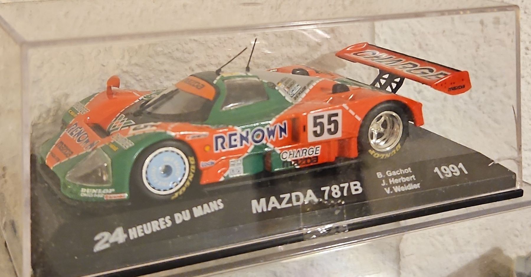 Mazda Modellautos: Voiture miniature Mazda 787B Le Mans – Neu und originalverpackt aus Ecublens VD von S.loeb