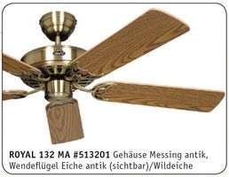 Deckenventilator Royal 132 MP