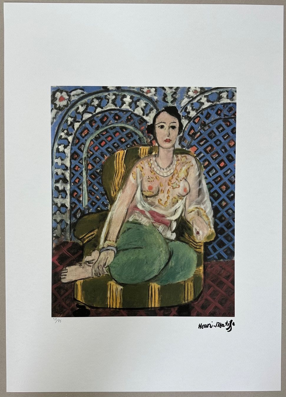 Foto & Immagini: Matisse: Odalisque assise 38/75 – Nuovo (secondo la descrizione) da Meilen venduto da Smgdesign