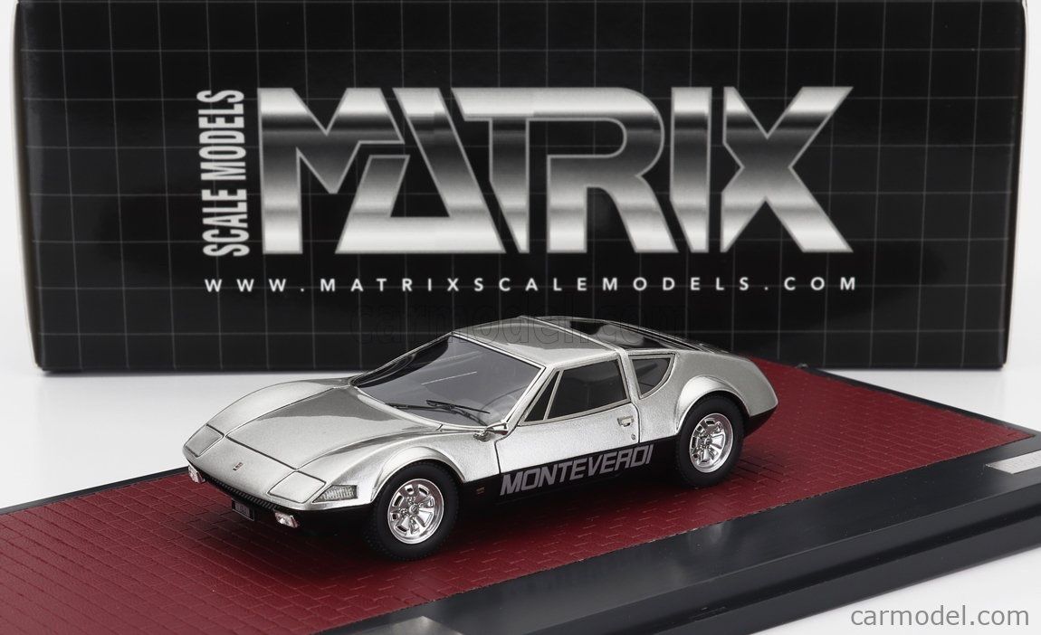 Modellautos: MONTEVERDI HAI GTS 1973 SILBER 1:43 MATRIX – Neu und originalverpackt aus Suhr von Moebelsiralfred