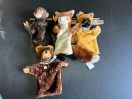 Tierische Handpuppen, Theaterpuppen