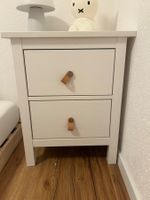 HEMNES Kommode mit 2 Schubladen, weiß gebeizt, 54x66 cm HEMN