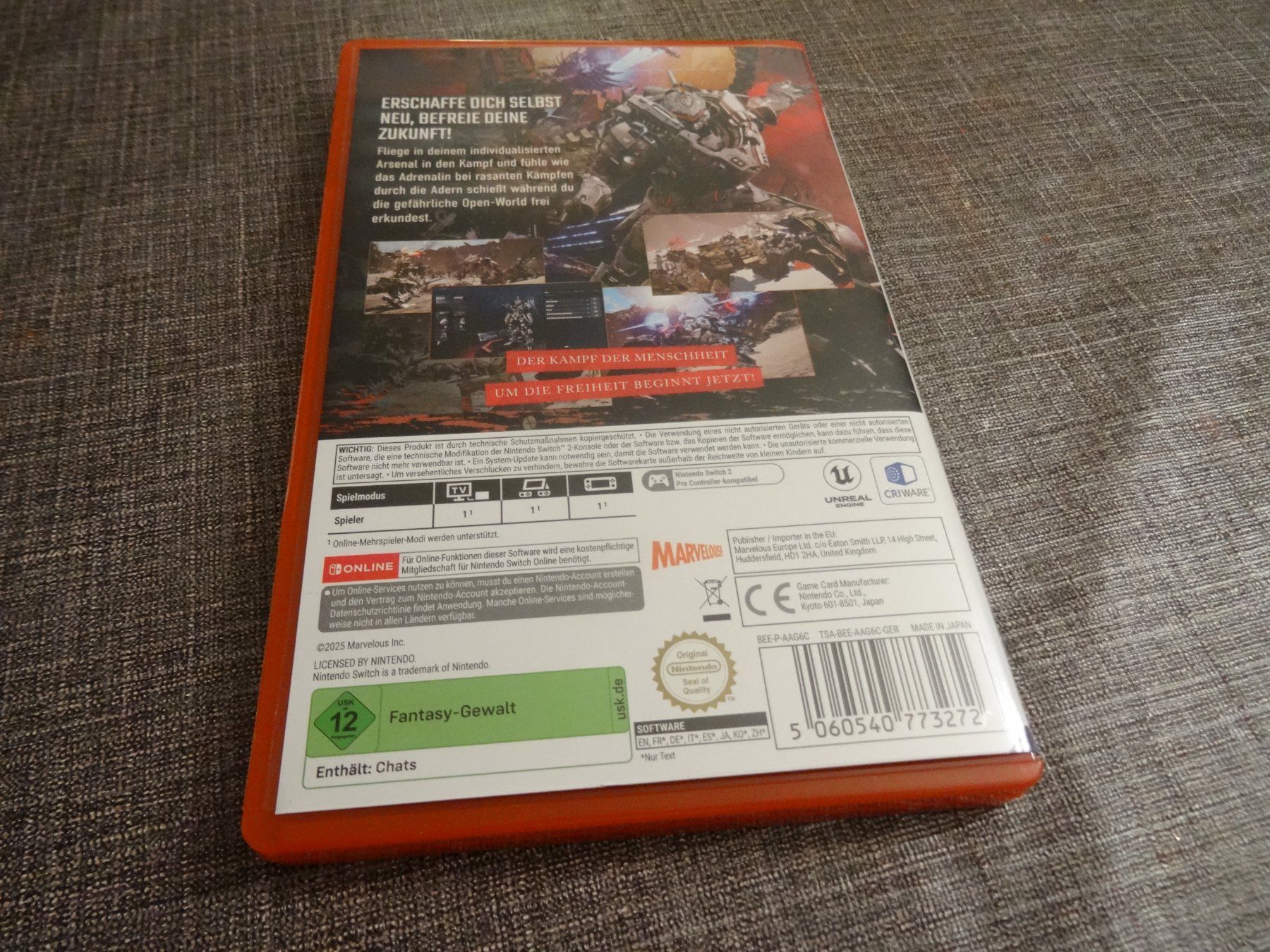 Giochi: Daemon X Machina Titanic Scion SWITCH 2 – Usato da Olten venduto da Disc-Ausverkauf 2