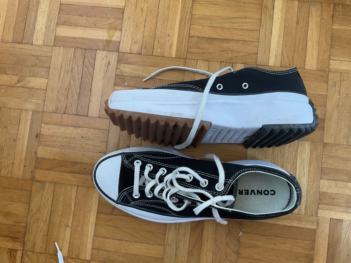 Converse Herrenschuhe: Schwarze Converse Run Star Hike Sneaker, Grösse 45 – Gebraucht aus schlieren von euphemismus_1 1