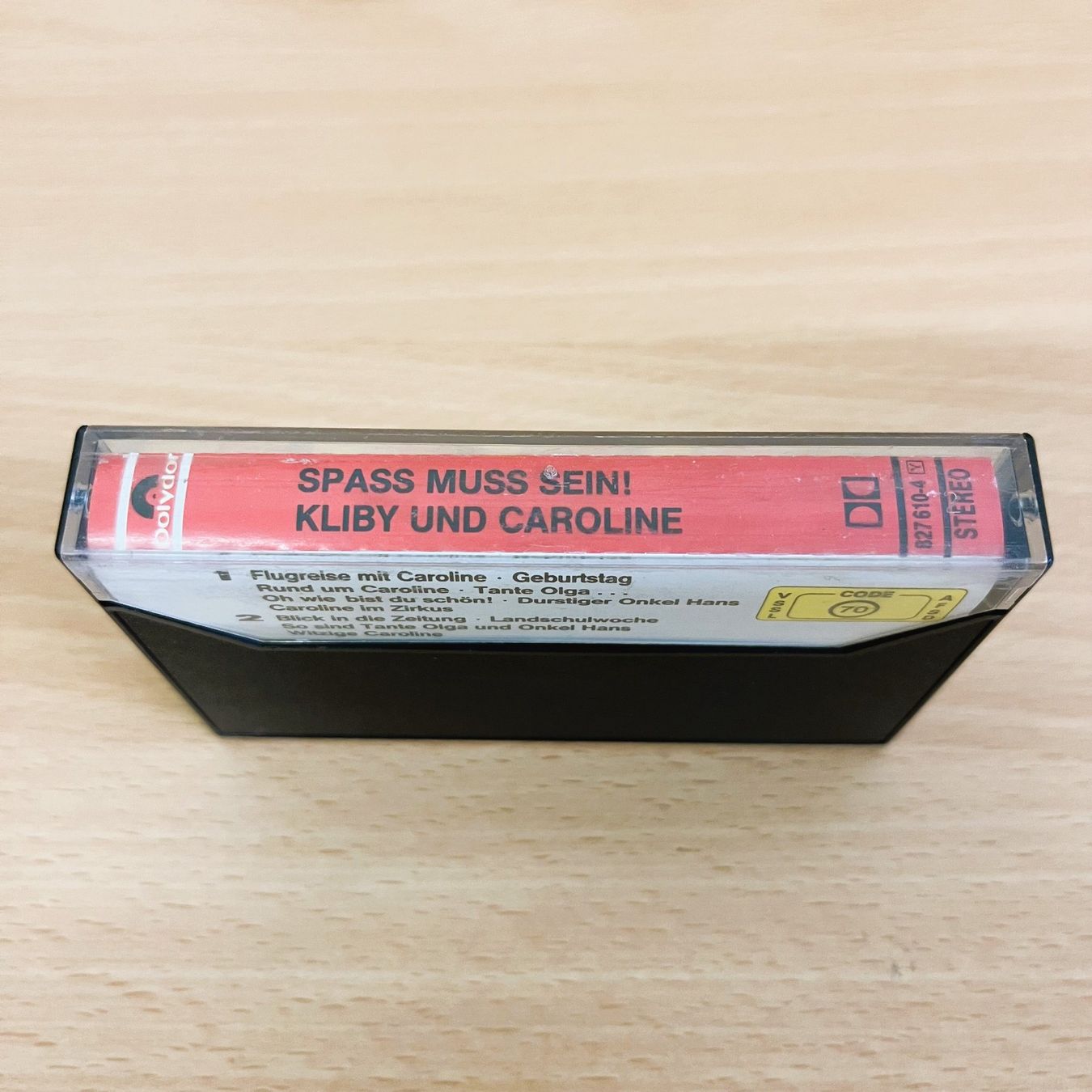 Musicassette: MC - Kliby und Caroline - Spass muss sein! – Usato da Amlikon-Bissegg venduto da riestig 2