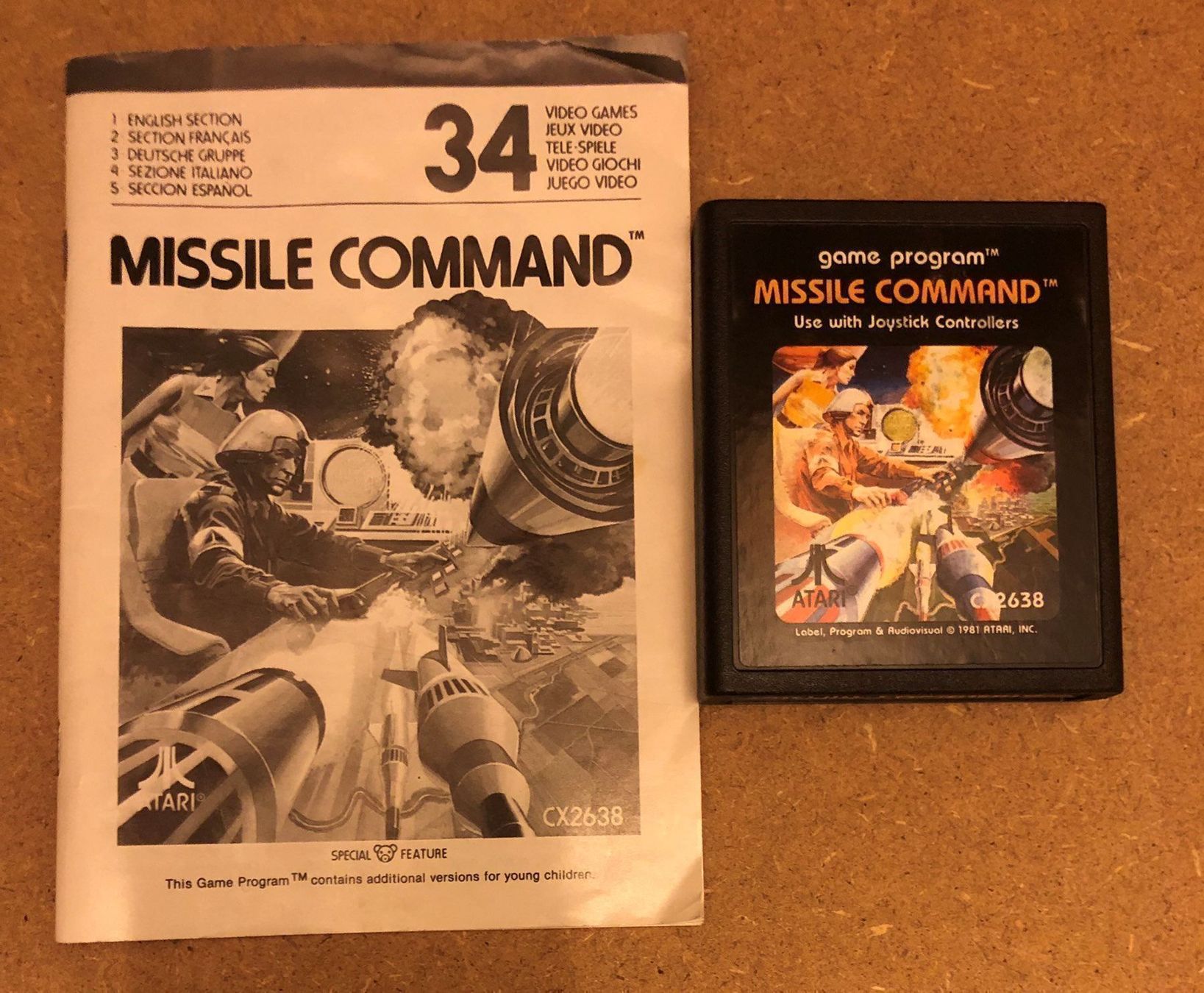 Atari Giochi: Missle Command für Atari 2600 – Usato da Kestenholz venduto da Inna09 2