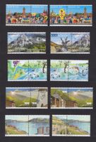 2014 - 1998  Total  57 x  2er  Paare   ** Postfrisch **
