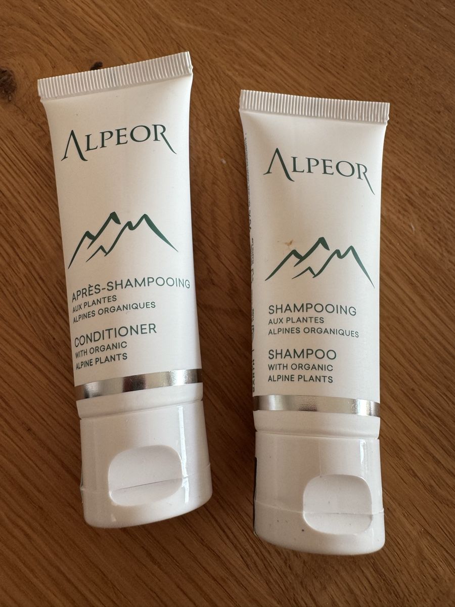 Prodotti per capelli: Alpeor Shampoo und Conditioner je 40ml – Nuovo e nell'imballaggio originale da Winkel venduto da Schorley