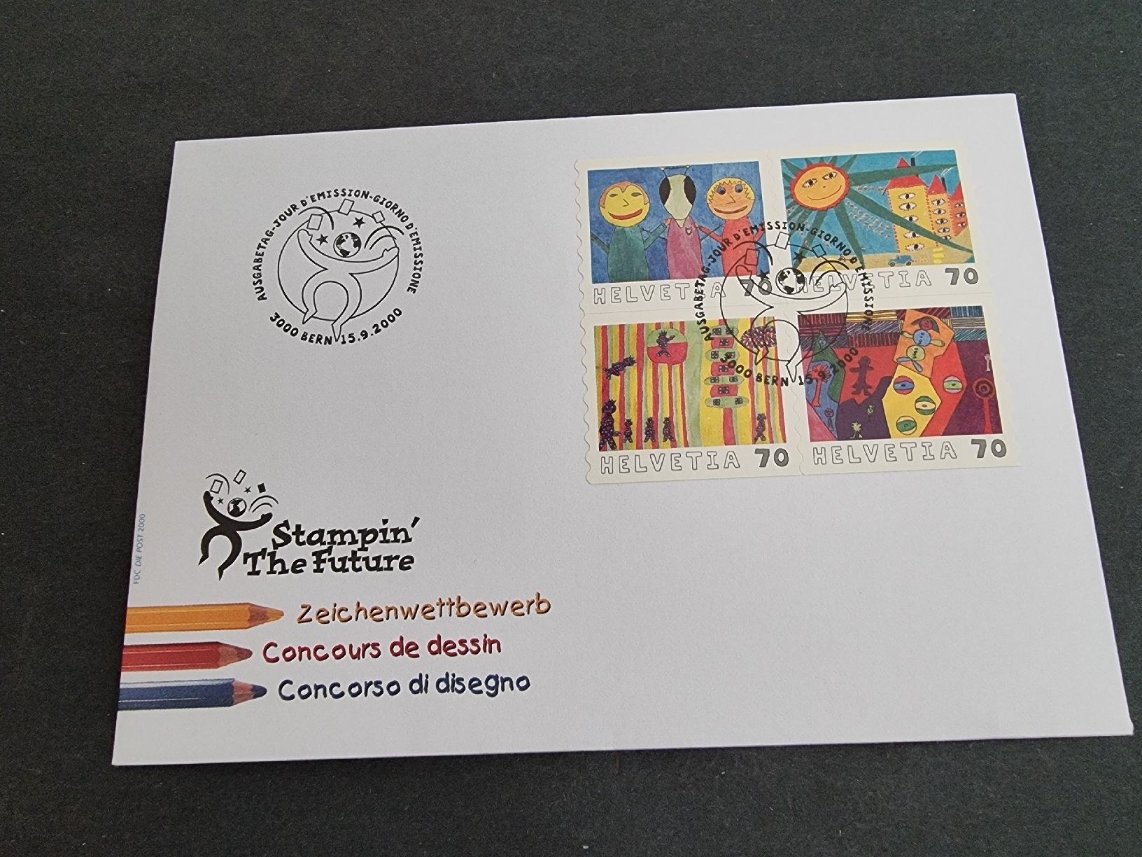 Tutti i francobolli: Dauermarken 2000 Kinder- Zeichenwettbewerb – Nuovo (secondo la descrizione) da Obergösgen venduto da hachma 3