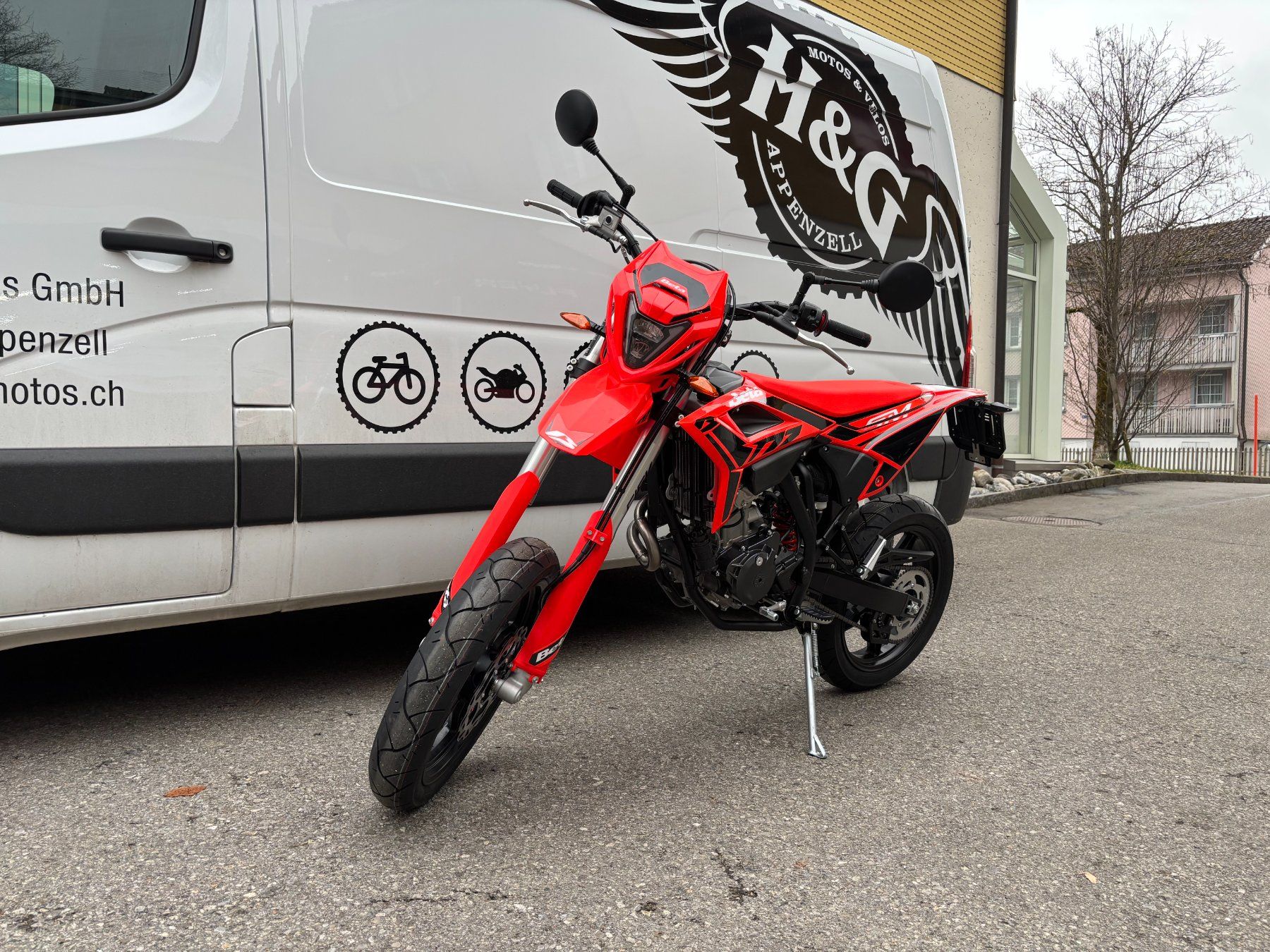 Beta Strada: BETA RR125i  MOTARD ROT  Neu – Nuovo (secondo la descrizione) da Appenzell venduto da hgmotos 5