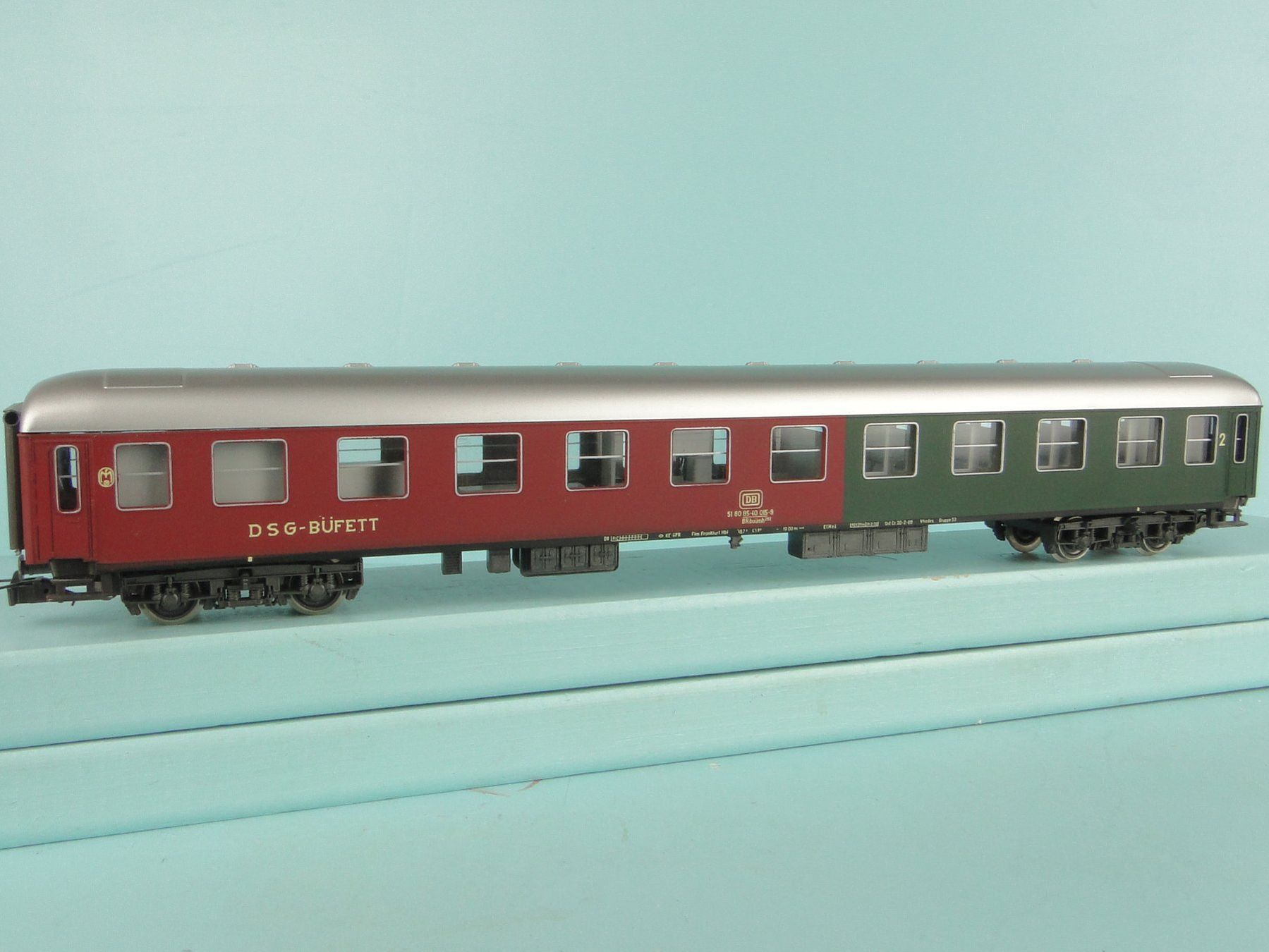 Rivarossi Modellini di ferrovie: Rivarossi H0 DB DSG-BUFFET – Usato da Bülach venduto da cann11 3
