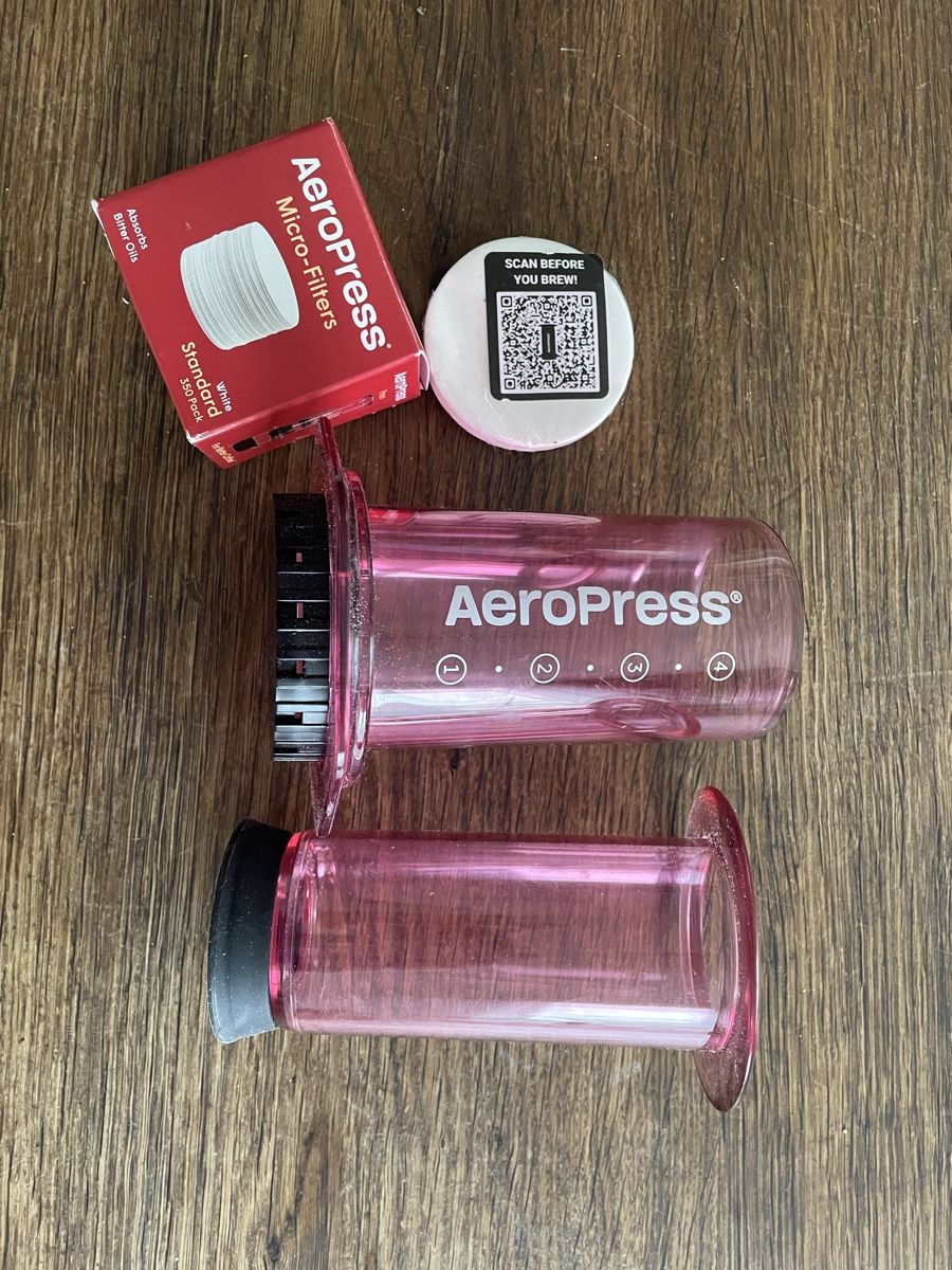 Kaffeemaschinen & Espressomaschinen: Aeropress mit Filtern – Gebraucht aus Aarau von Santita73