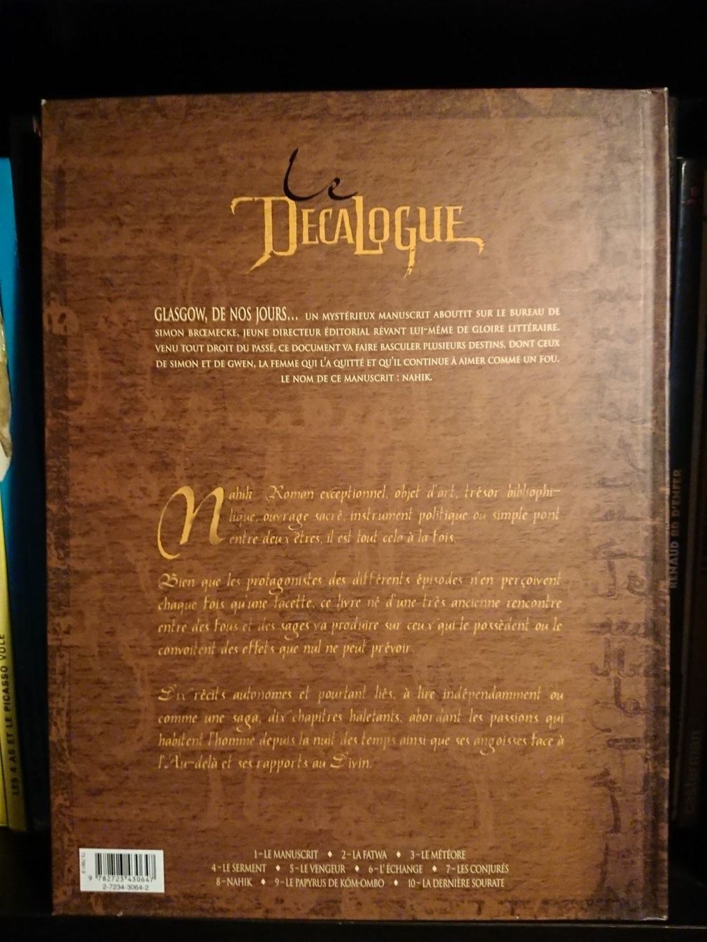 Fumetti: Le Décalogue 1 — Le Manuscrit – Usato da Farvagny-le-Grand venduto da LaCaverne 1