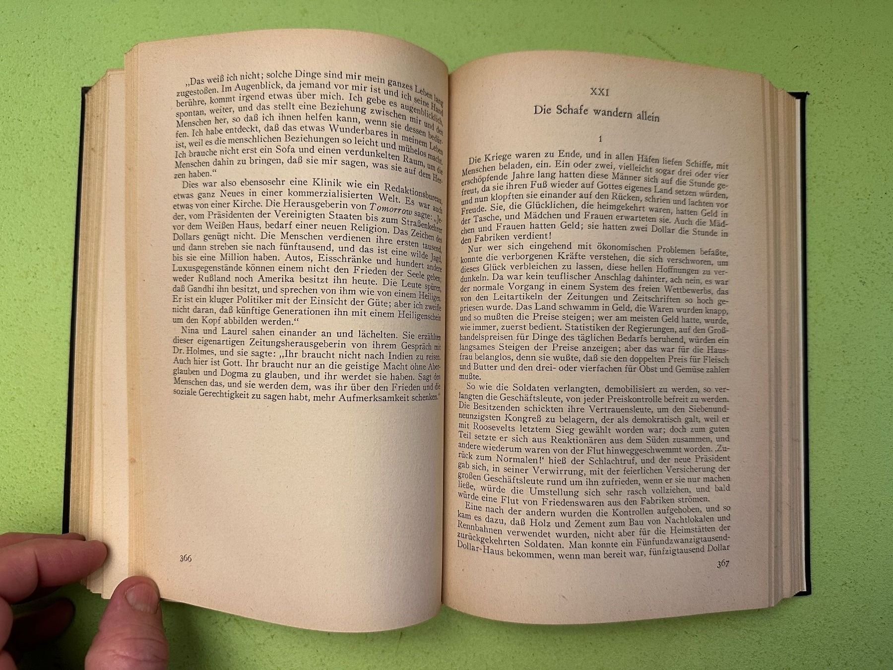 Livres: Upton Sinclair: O Schäfer, sprich! (O Shepherd, speak!) 1953 – D'occasion à Zürich par allp 7