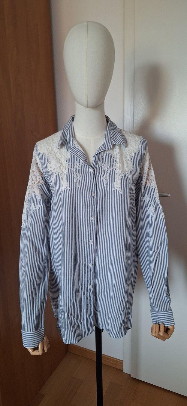 Promod Camicette: chemisier (dentelle) – Nuovo e nell'imballaggio originale da Lussery-Villars venduto da pousinete02
