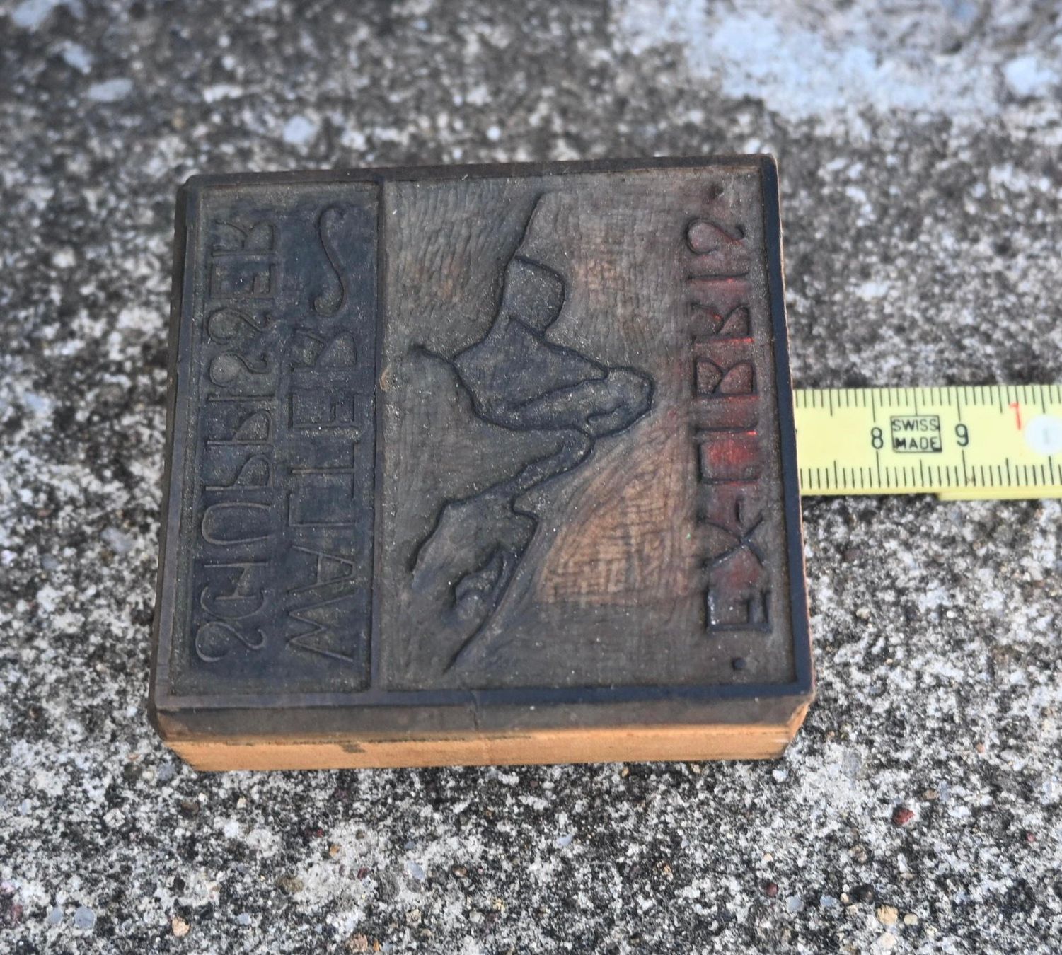 Timbri: antiker Exlibris Holzstempel BERG – Usato da Pfaffhausen venduto da mono_rec 3