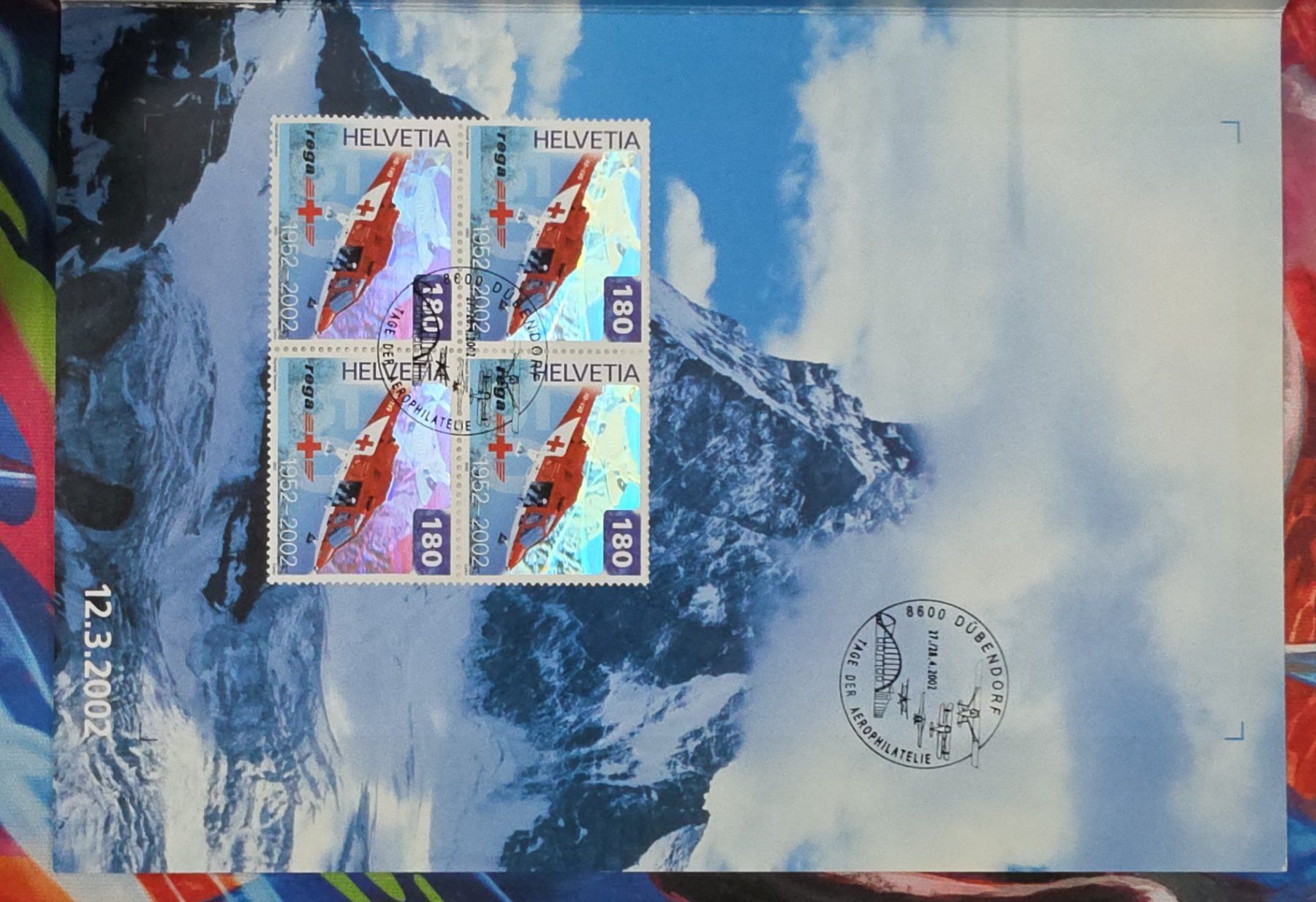 Tutti i francobolli: CL26 Document + Timbre Suisse 2002 – Usato da Cousset venduto da Patrick_Collections