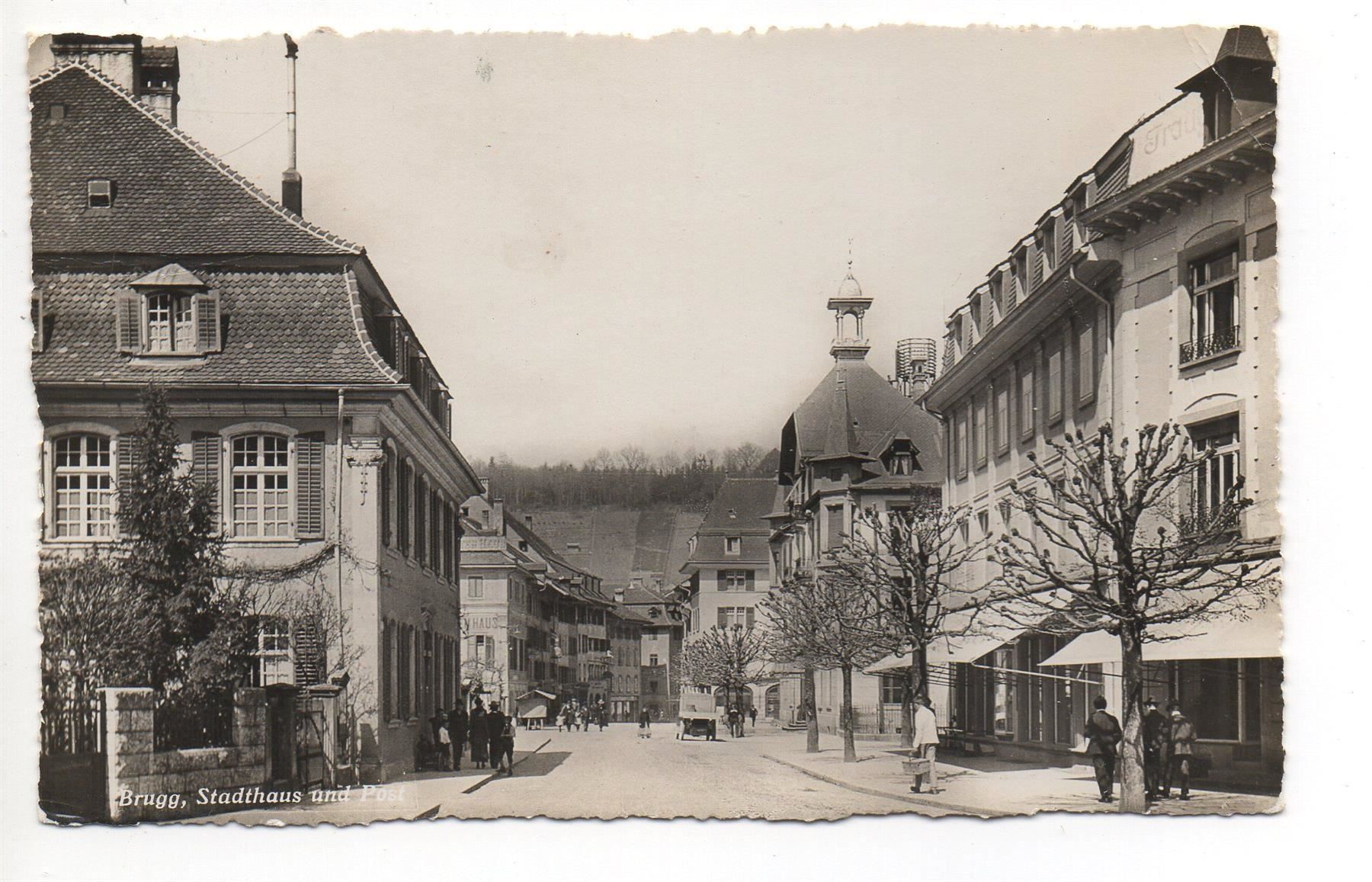 Cartes postales: BRUGG Stadthaus und Post – D'occasion à Jona par philajona