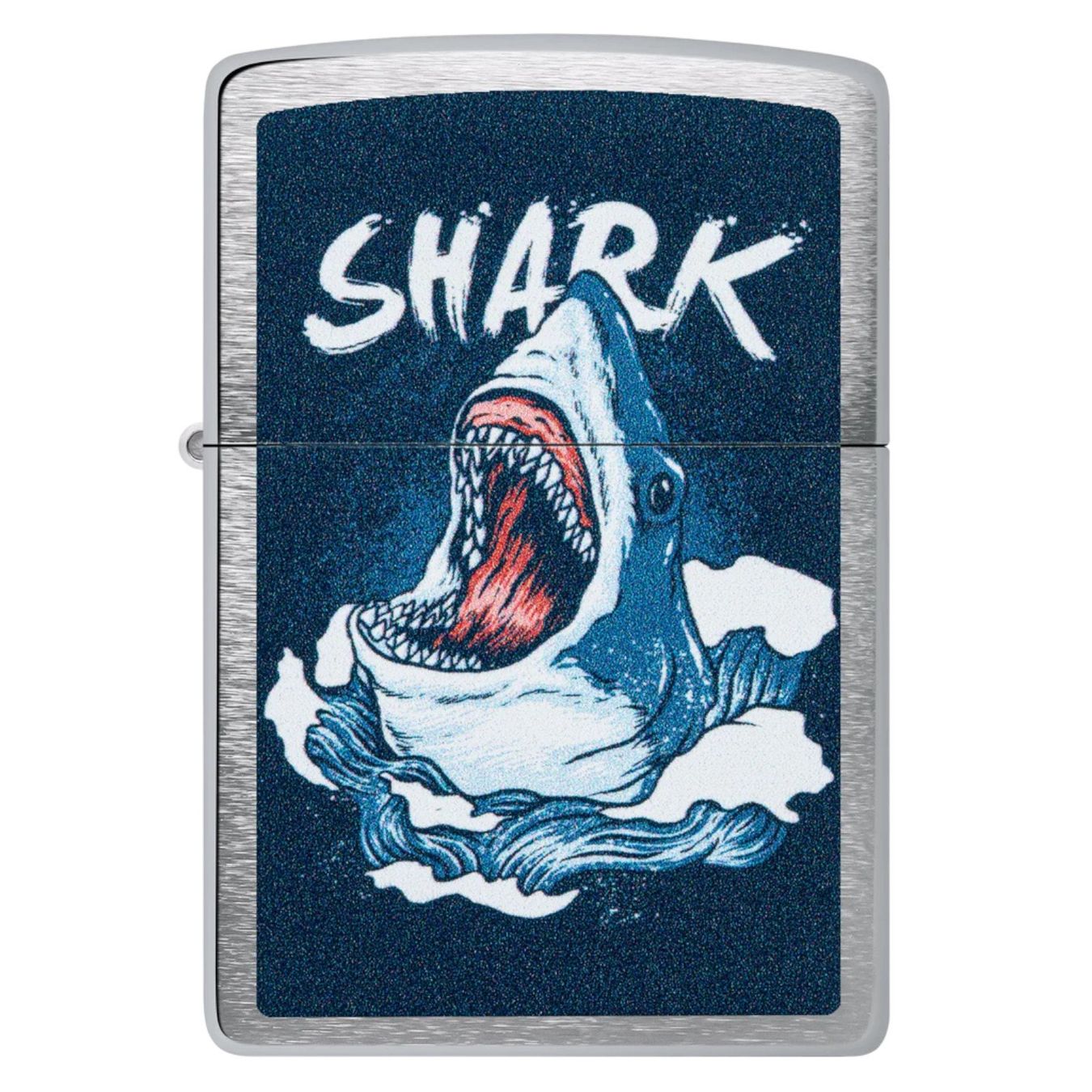 Zippo Accendini: ZIPPO Shark Feuerzeug 60007028 – Nuovo e nell'imballaggio originale da Ennenda venduto da Benzinflamme 1