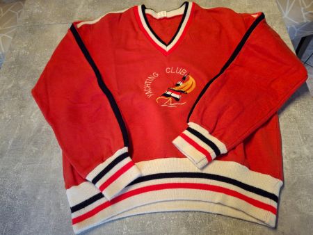 Pull vintage taille S 100% coton