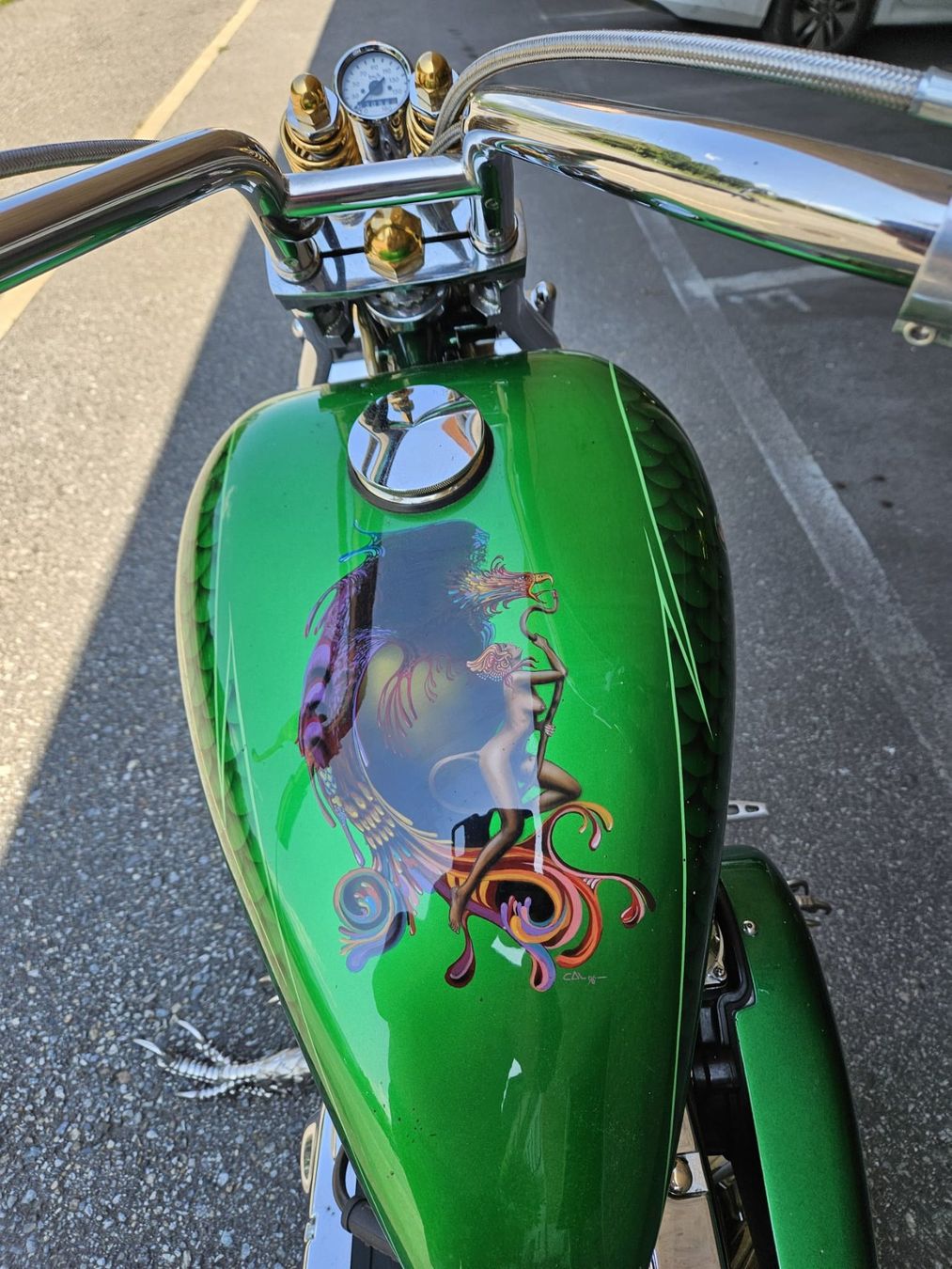 Cruisers: Harley Davidson, MWH Custom Chopper – D'occasion à Breitenbach par gar_vg29 4