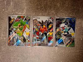 First Partner Unova, Snivy, Tepig, Oshawott - EN -