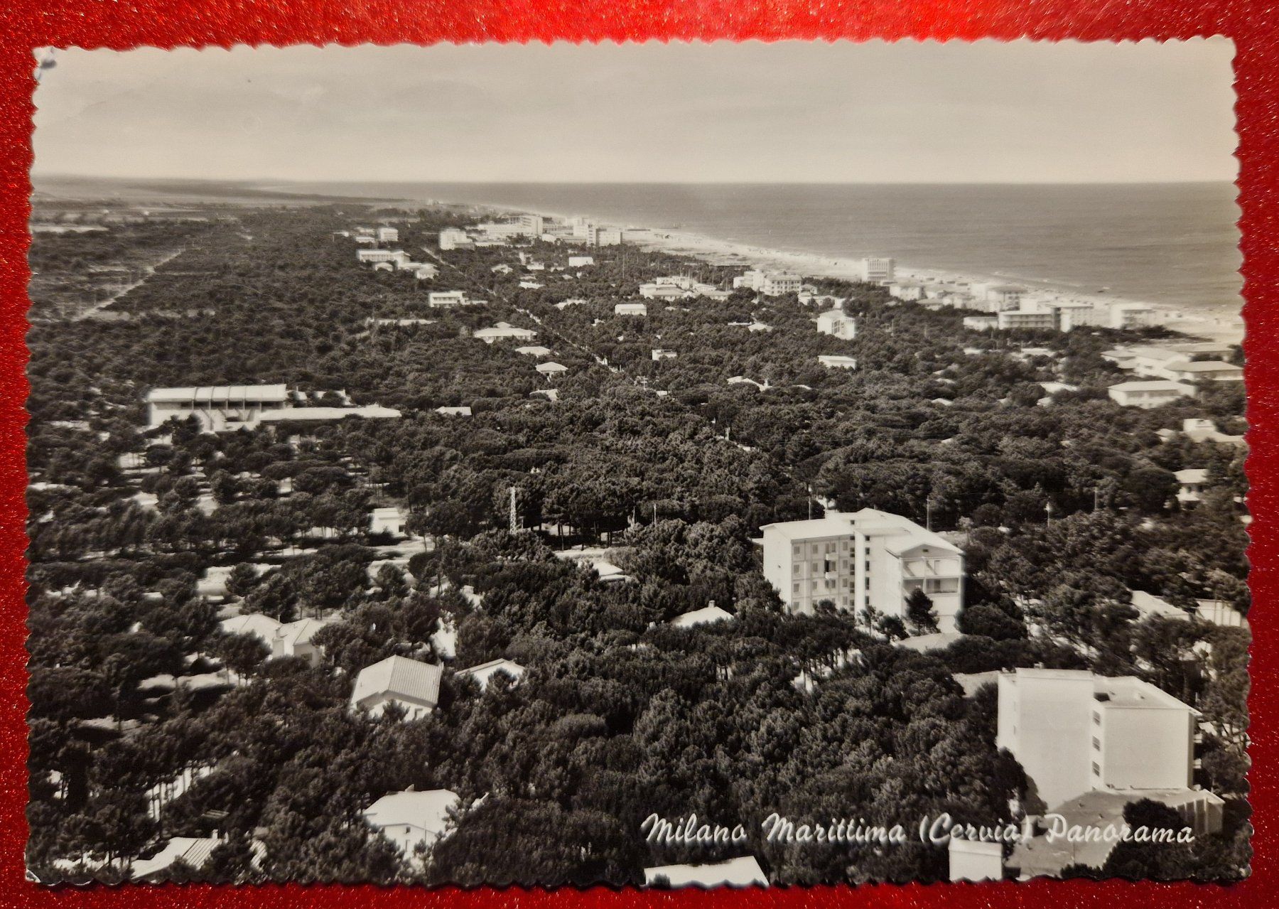 Cartoline postali: Milano Marittima Italia 1960 – Usato da Melchnau venduto da Fishel
