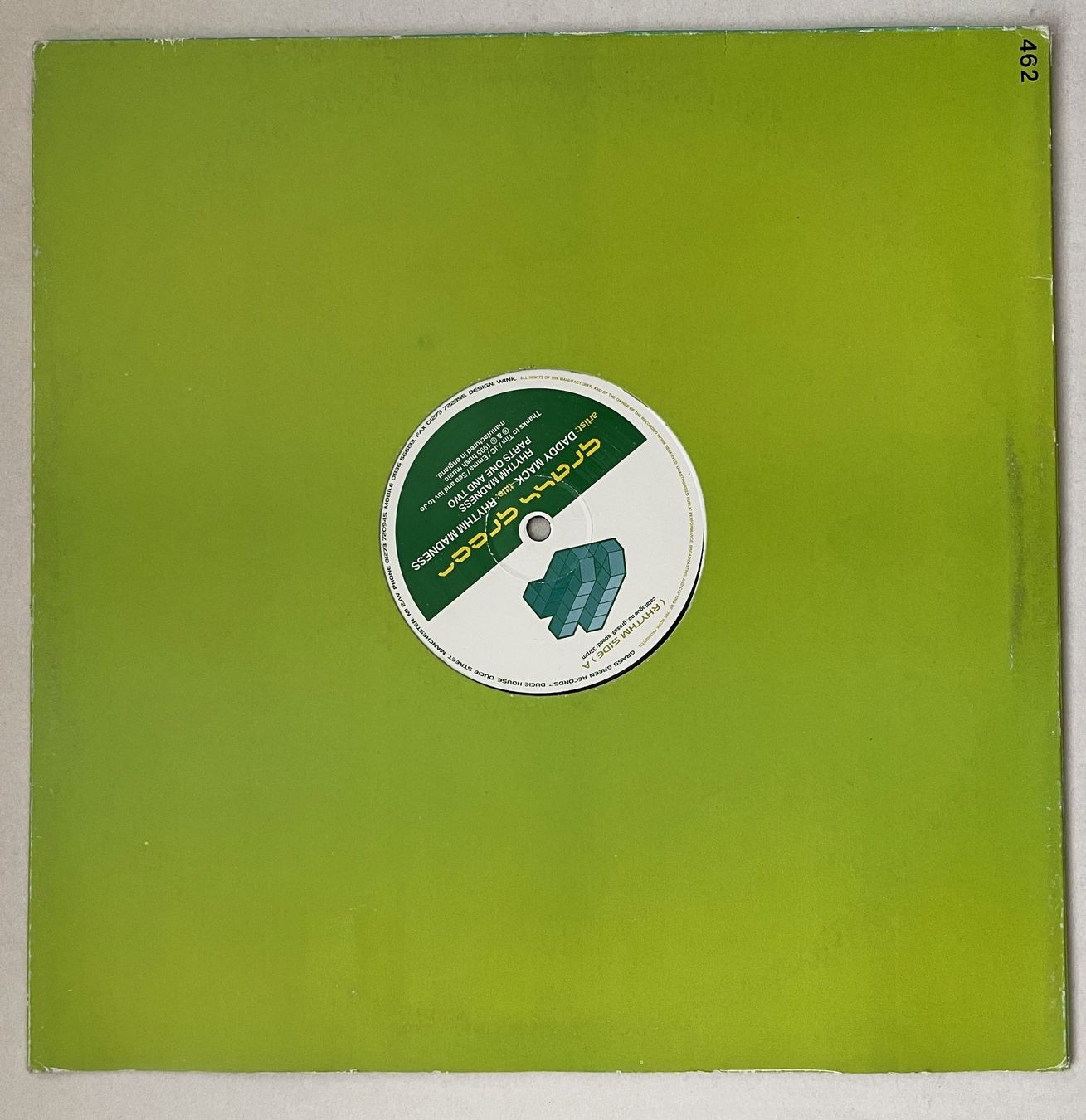 Schallplatten: GRASS GREEN RECORDS - RHYTHM MADNESS VINYL – Gebraucht aus Oftringen von Vucki 3