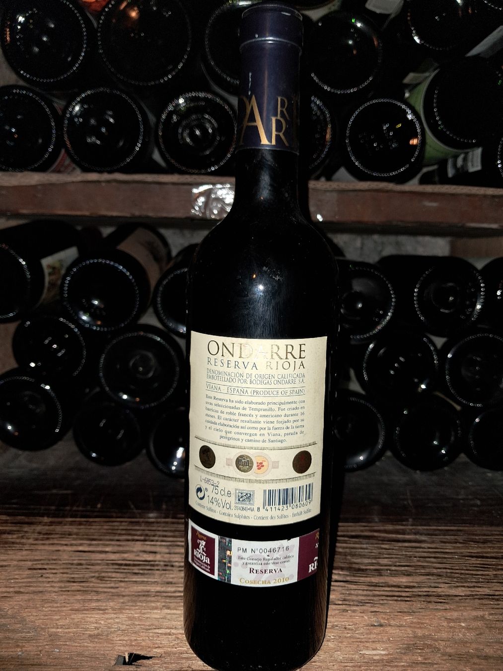 Rioja Vino: Bodegas Ondarre Reserva 2010  – Nuovo e nell'imballaggio originale da Le locle venduto da juliensaran 2