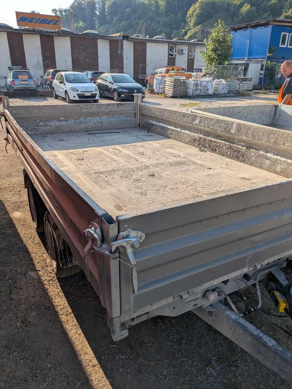 Humbaur Anhänger: Anhänger HUMBAUR HTK 3500 – Gebraucht aus Flamatt von WeibelAG 4