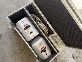RCF Lautsprecher Monitor 4W/T Verstärker im Koffer Set