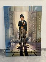 80 cm breitx 110 cm hoch Kunstdruck Charlie Chaplin