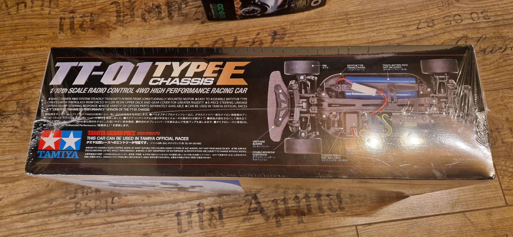 Tamiya Modellismo RC: Tamiya TT-01 Typ-E Porsche 911 GT3 Bausatz – Nuovo e nell'imballaggio originale da Steinach venduto da Stschweizer 1