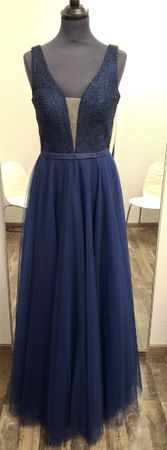 Mitternachtsblau Kleid