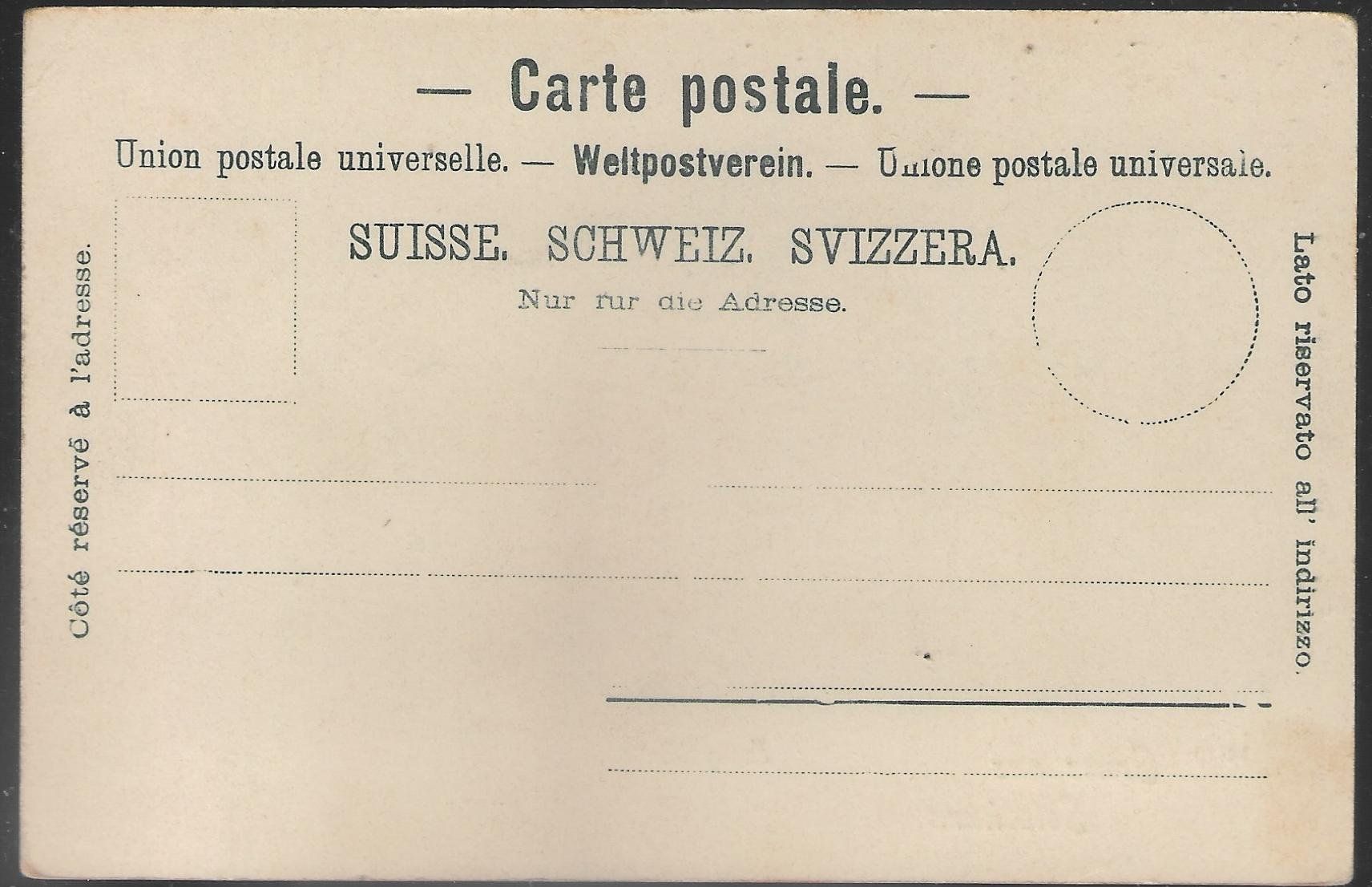 Cartoline postali: Gruss aus Solothurn - Postgebäude – Usato da Ettingen venduto da Kartenplanet 1