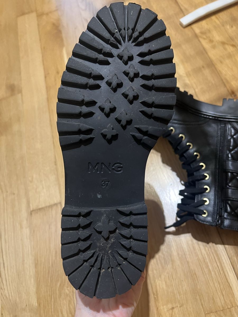 Mango Scarpe da donna: Bottines en cuir Mango 37 – Nuovo (secondo la descrizione) da Genève venduto da Ainoherr 1