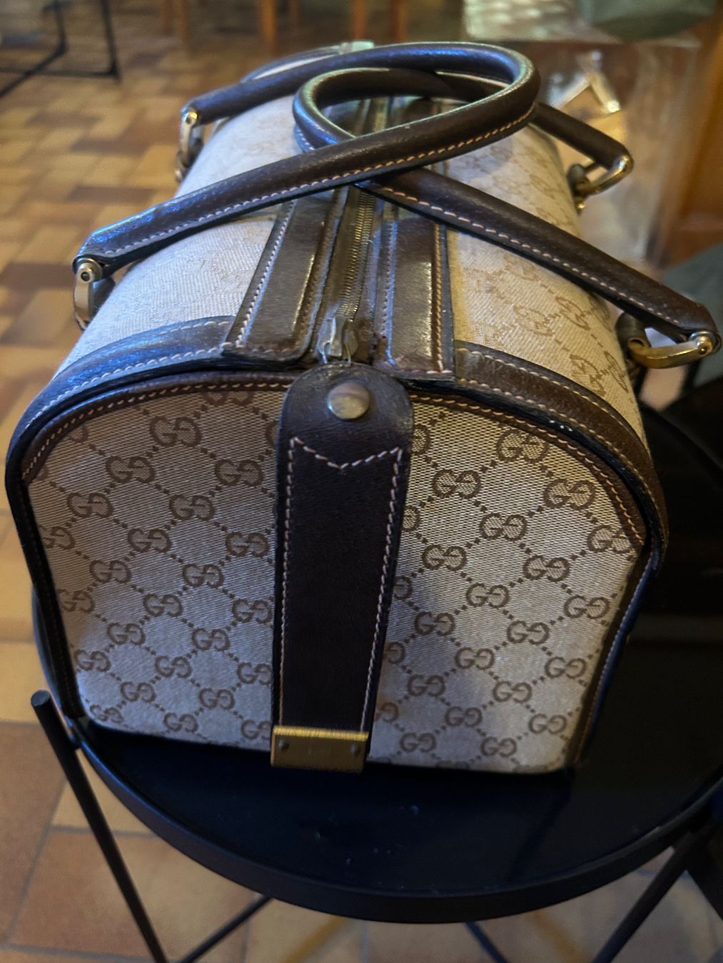 Gucci Borse: Sac vintage Gucci beauty case – Usato da Vevey venduto da Sophiebrdo 1