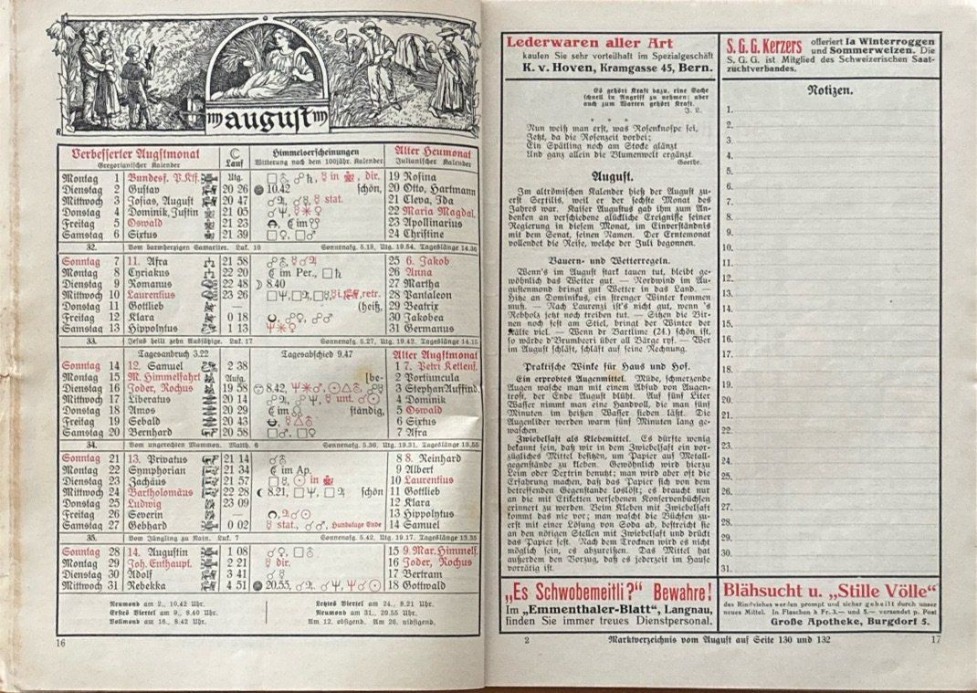 Bücher: Alpenhorn-Kalender 1932 – Gebraucht aus Sarnen von Livres 2