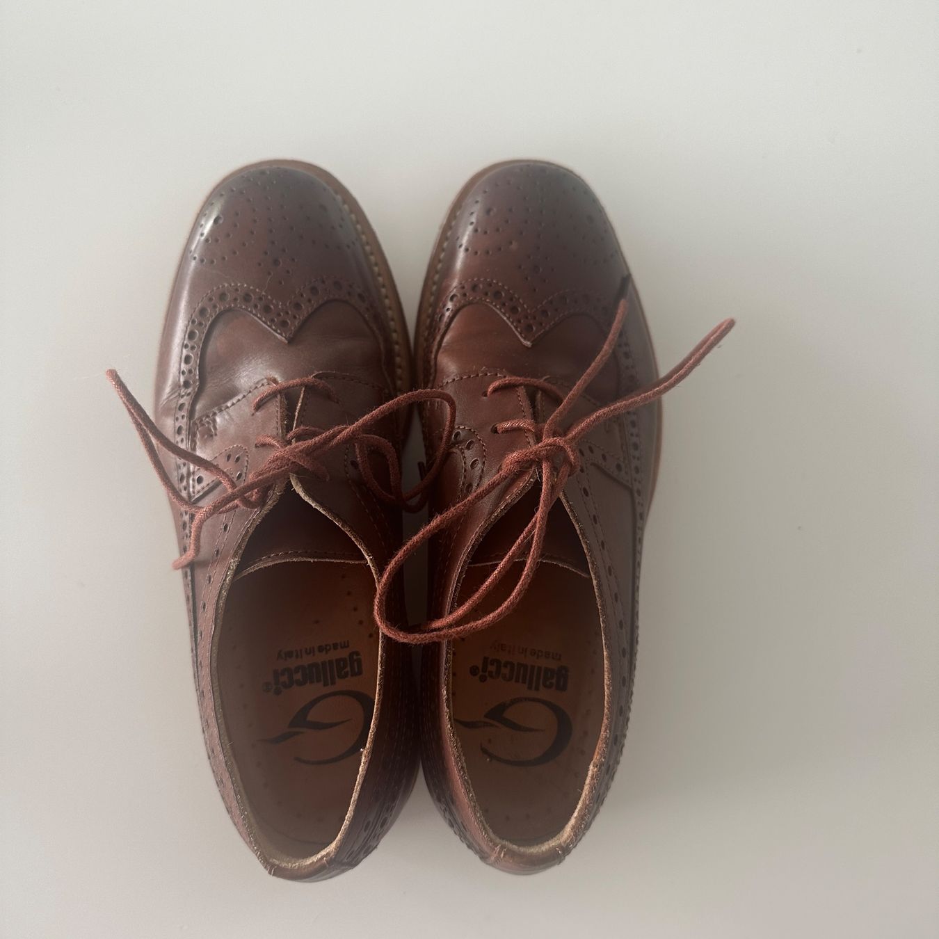 Scarpe per ragazzi: Gallucci classic leather brown shoes size 32 – Nuovo (secondo la descrizione) da Sattel venduto da oat_6btk