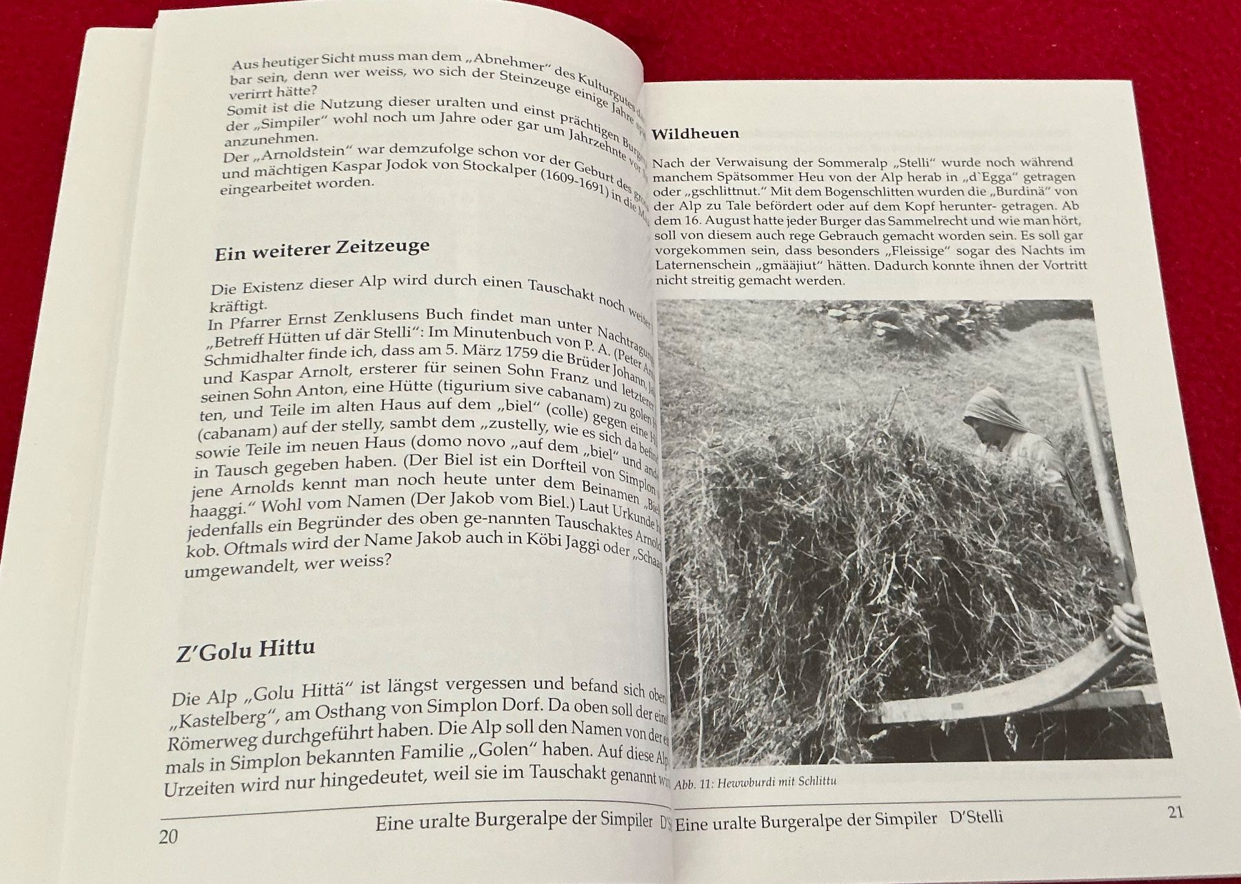 Libri: D’Stelli Eine uralte Burgeralpe der Simpiler" - Schmidhalter – Usato da Crans-Montana venduto da plainemorte 4