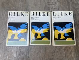 Rilke Werke in drei Bänden, Band 1-3
