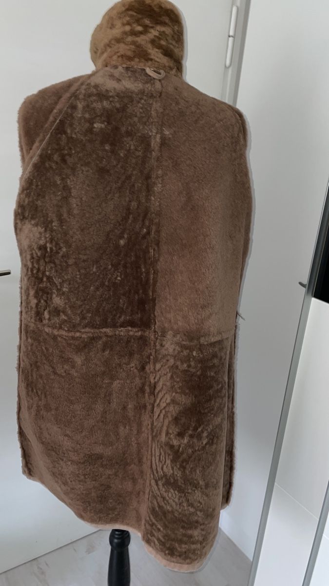 Mäntel: Echter Lammfellmantel unisex Suede 2000s Vintage – Gebraucht aus Zürich von Eves.vintage.element 5