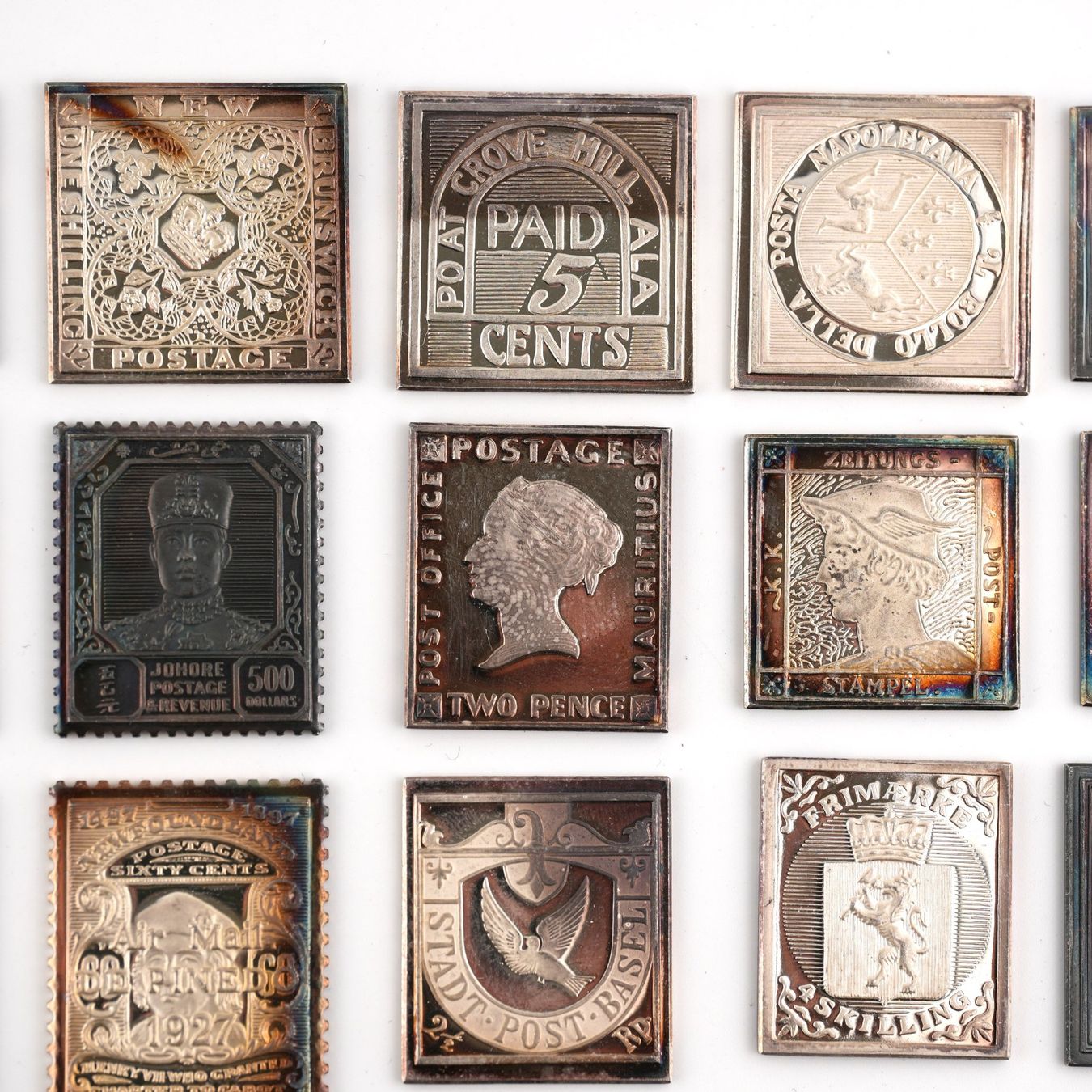 Tutti i francobolli: Silber Briefmarken Lot – Usato da Basel venduto da Vip24 3