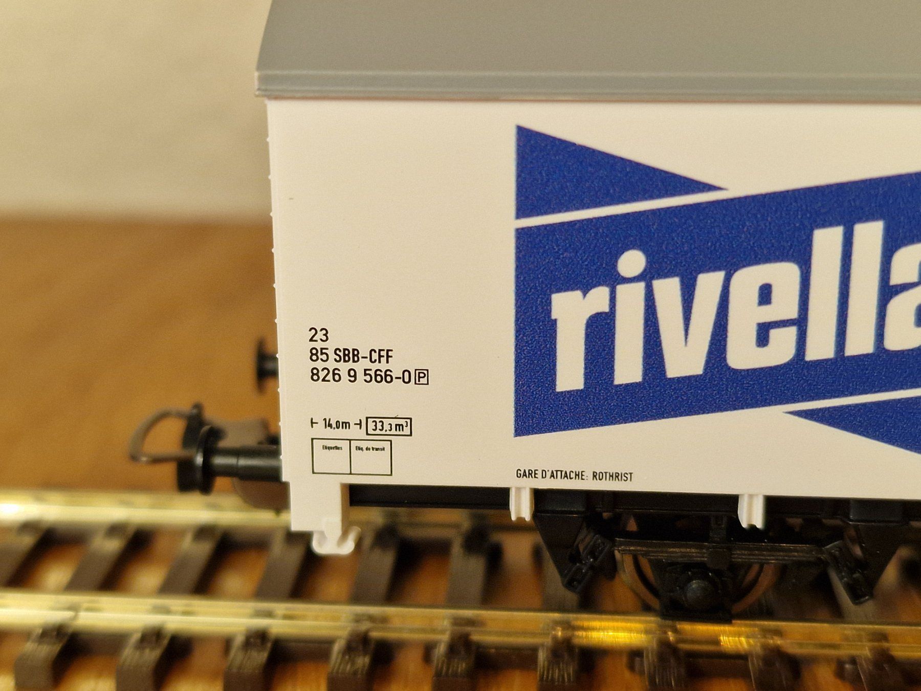 Piko Modellini di ferrovie: SBB Rivella Güterwagen H0 – Usato da Matten b. Interlaken venduto da lor_hr9w 3
